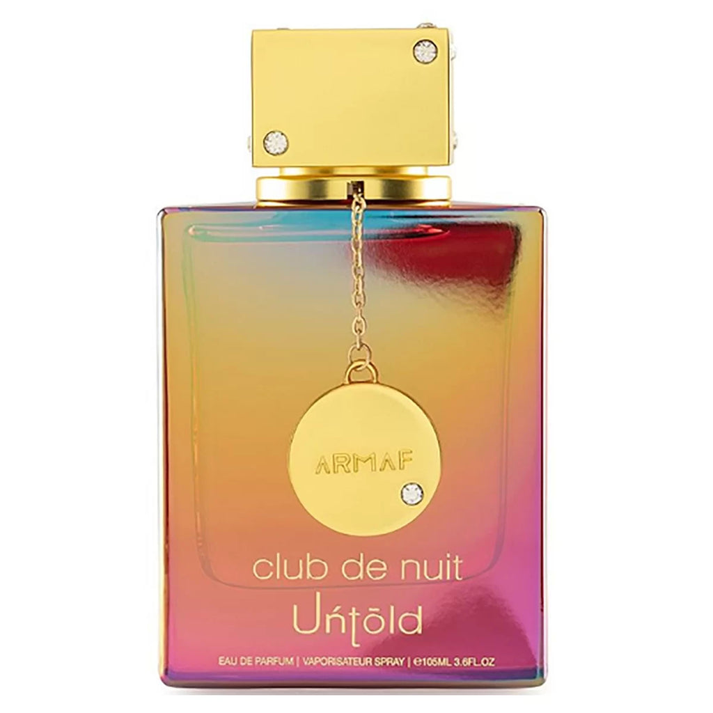 Armaf Club de Nuit Untold eau de parfum bottle on white background