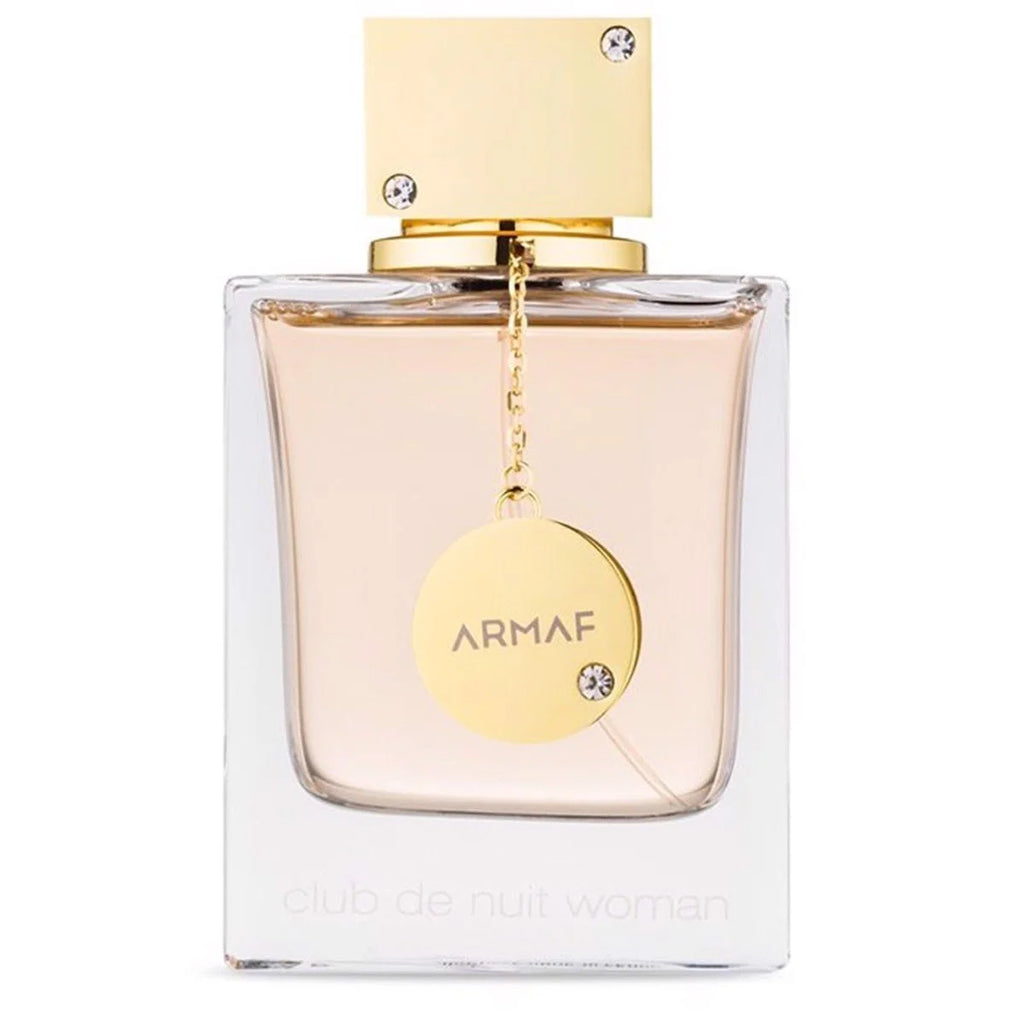 Armaf Ladies Club De Nuit Woman fragrance bottle on white background