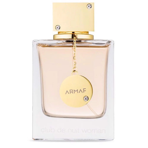Armaf Ladies Club De Nuit Woman fragrance bottle on white background