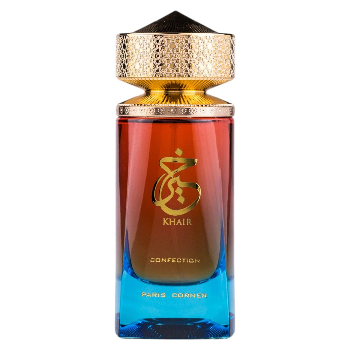 Paris Corner Khair Confection colorful bottle on white background